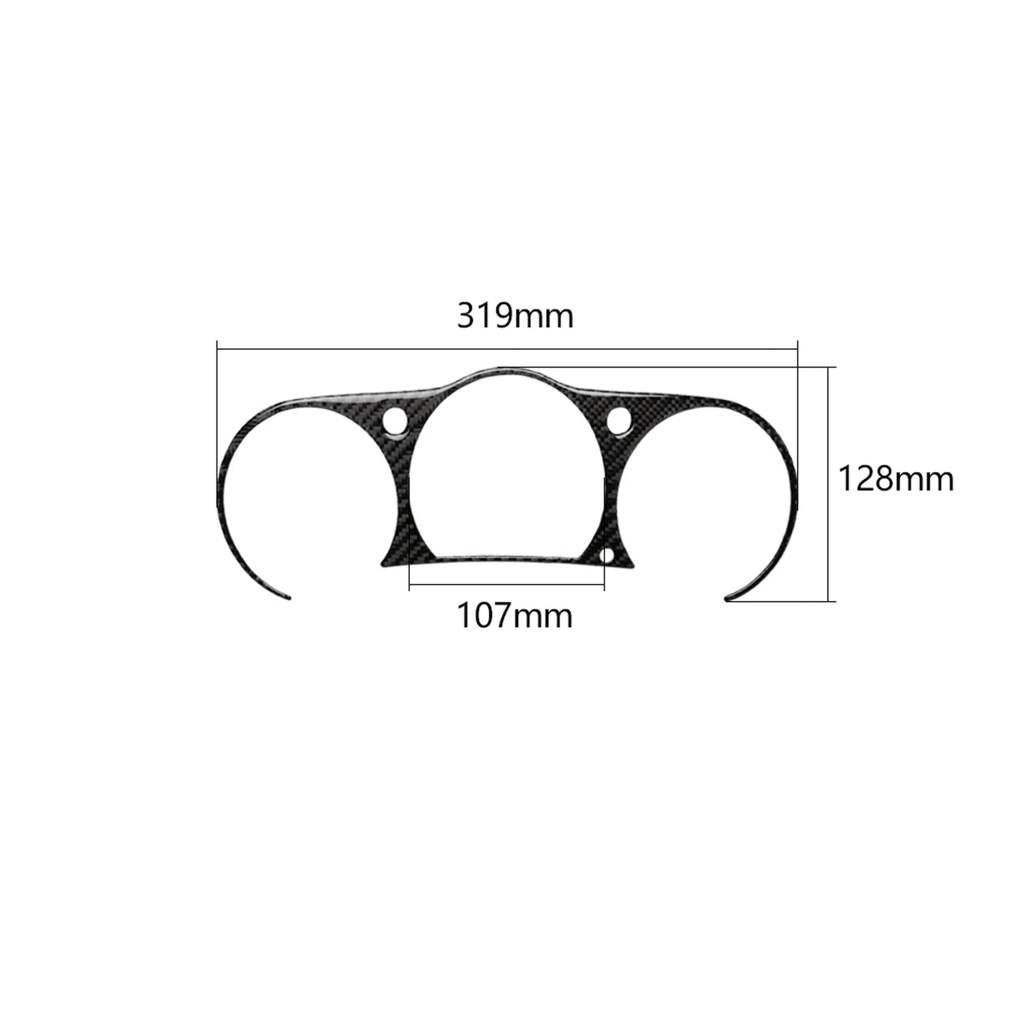 Carbon Fiber speedometer 350Z