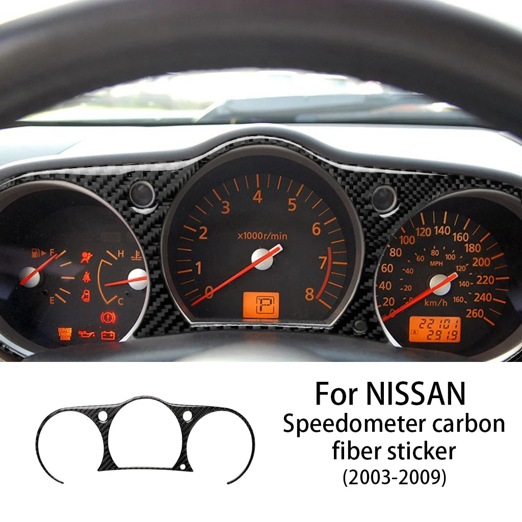 Carbon Fiber speedometer 350Z