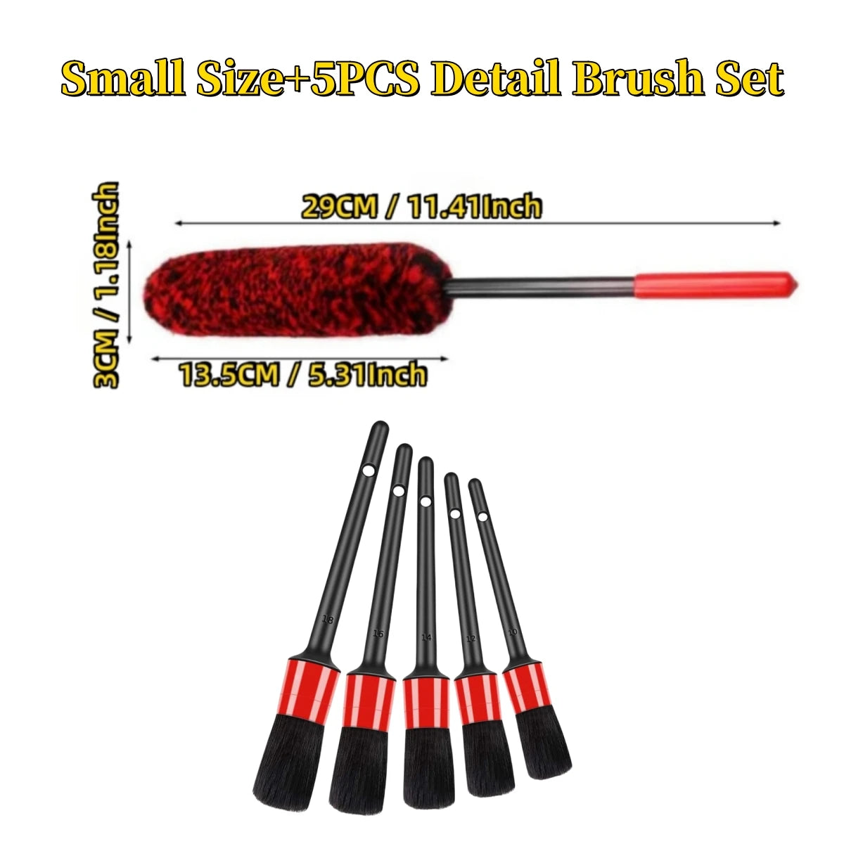 Tire Wheel Detailing Set