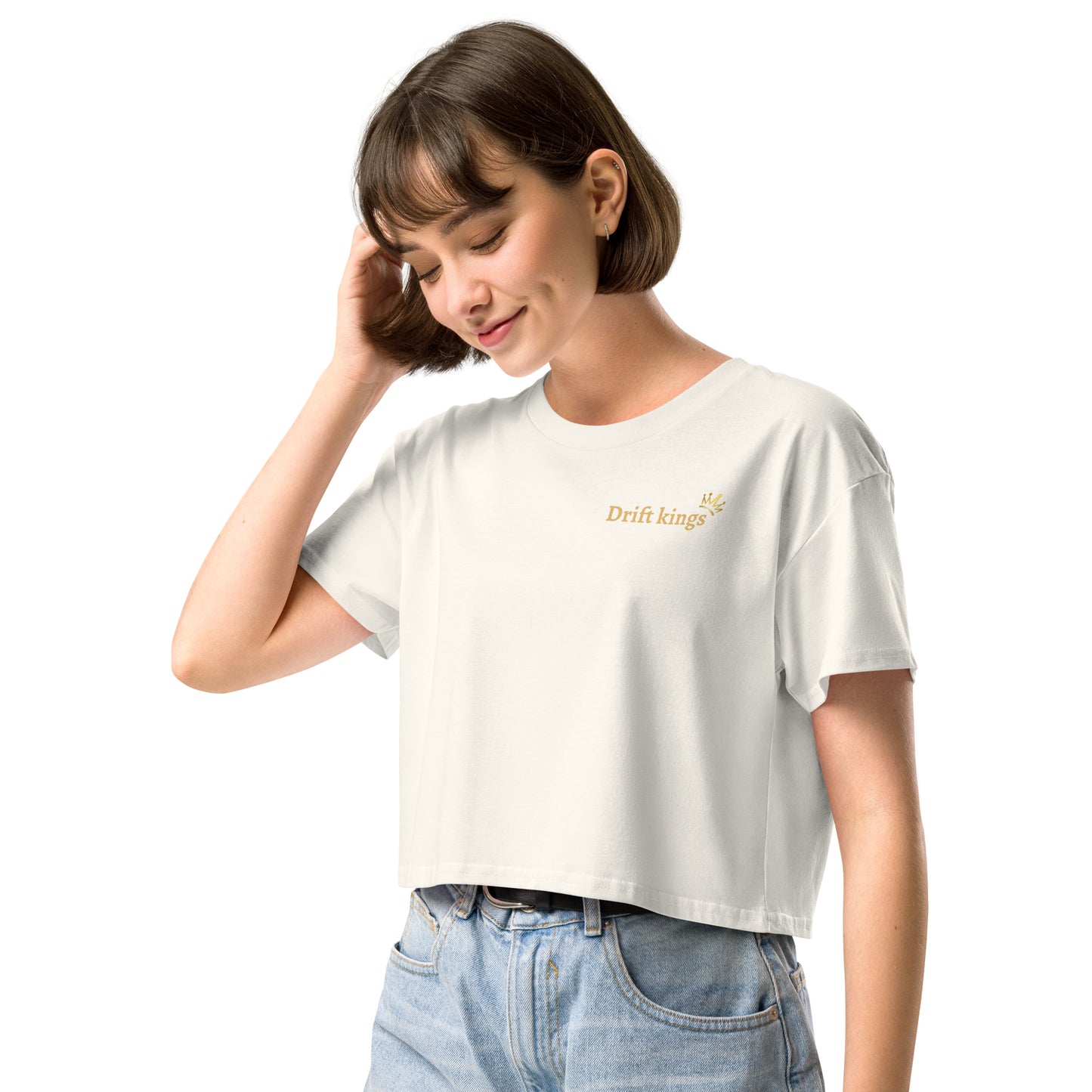 Off white crop top