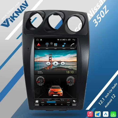 12.1 Inch Android 12 Car Radio for Nissan 350Z 2002-2007