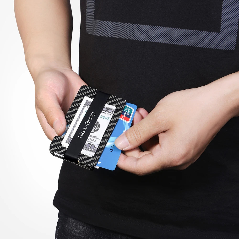 Carbon Fiber Credit Card wallet and Key Organizer