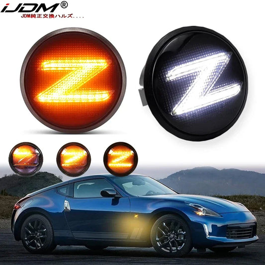 LED Side Marker Lights Nissan 370z Z34