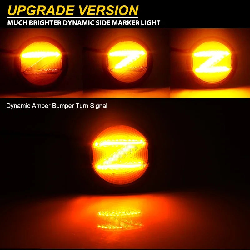 LED Side Marker Lights Nissan 370z Z34