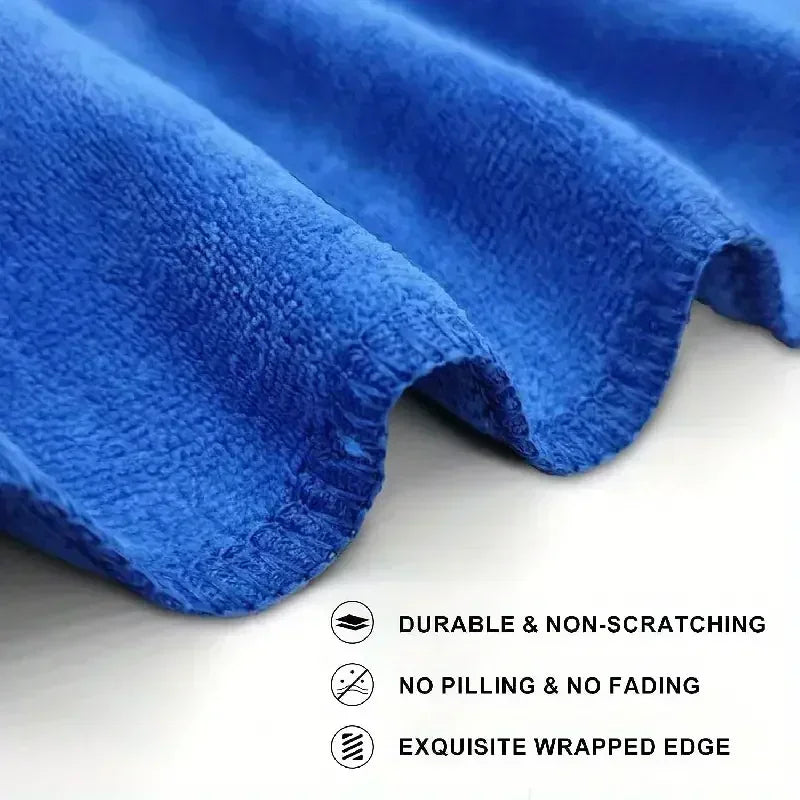 1-100Pcs Microfiber Towels