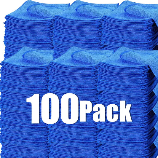 1-100Pcs Microfiber Towels