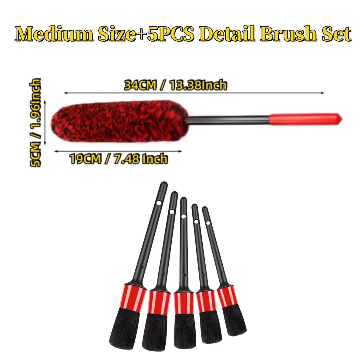 Tire Wheel Detailing Set