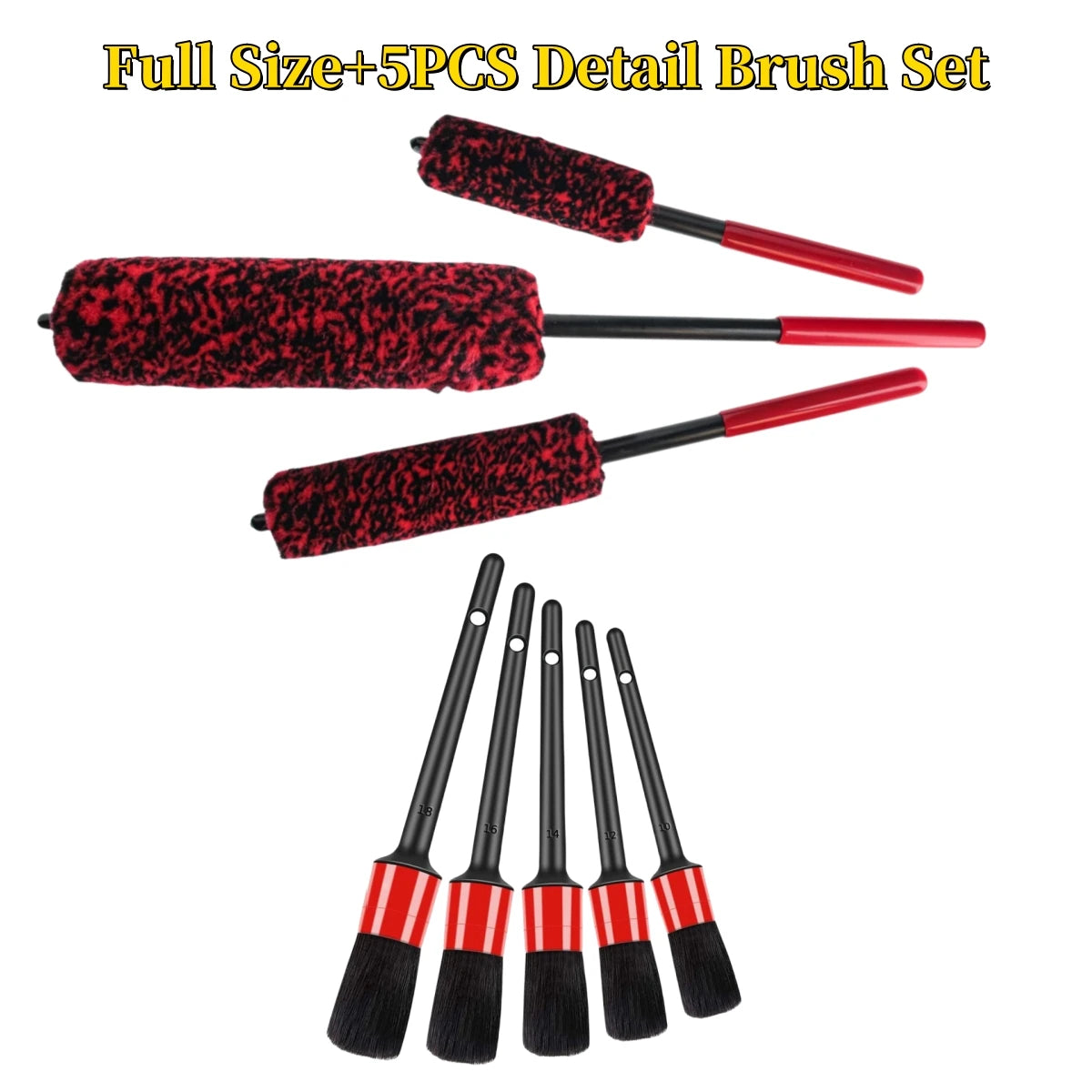 Tire Wheel Detailing Set