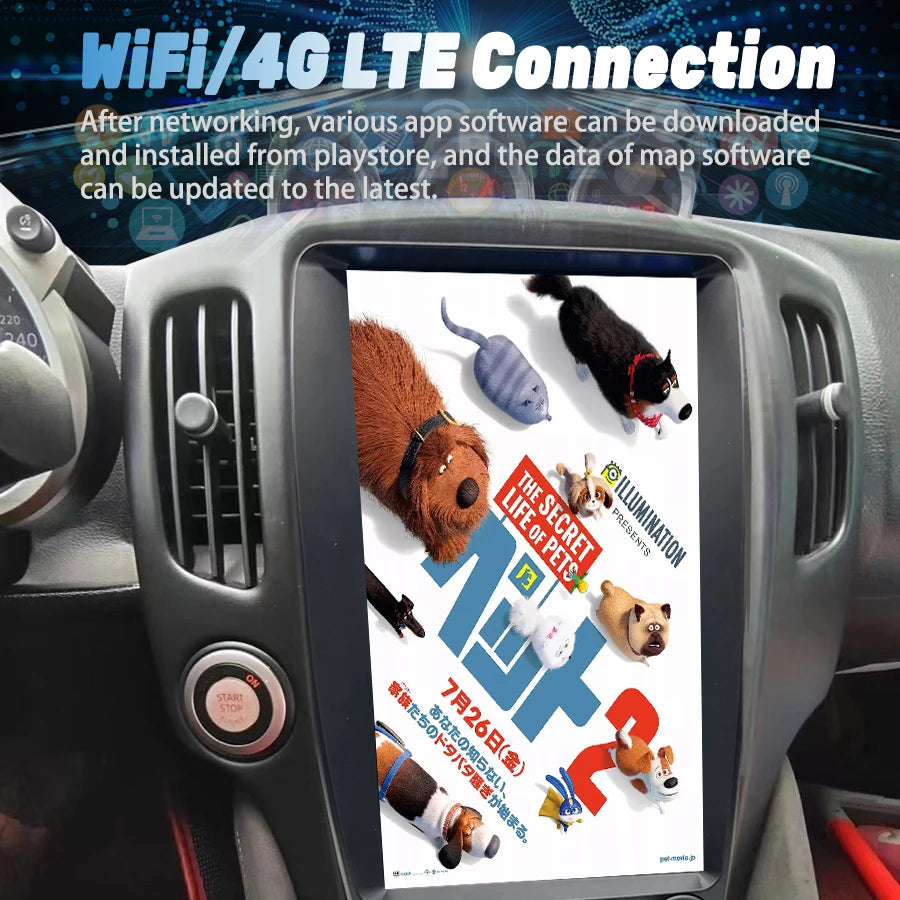 Screen For Nissan 370Z 2008 - 2019
