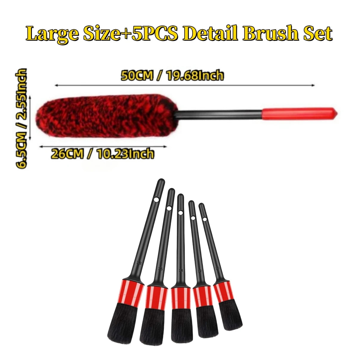 Tire Wheel Detailing Set